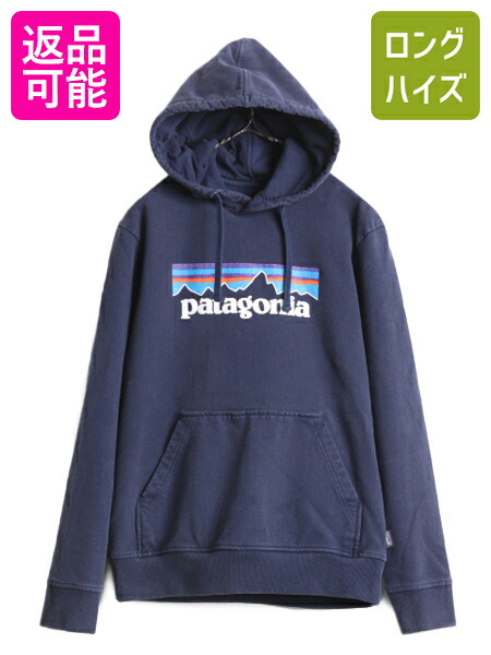19年製 パタゴニア プリント スウェット フード パーカー メンズ