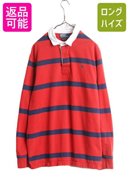 楽天市場】90s ポロ ラルフローレン スウェット ラガーシャツ メンズ M