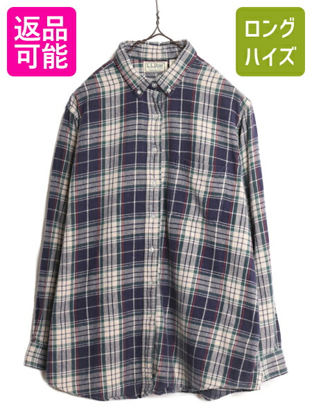 ✨80s✨ヴィンテージ★エルエルビーン★ネルシャツ★チェック★アメリカ製★極美品 楽天市場】80s USA製 □ エルエルビーン チェック 長袖