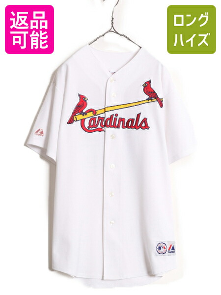楽天市場】USA製 □ MLB オフィシャル Majestic カージナルス