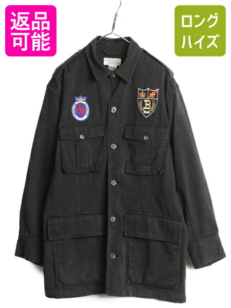 初期タグ 80s BANANA REPUBLIC サファリ シャツ オレンジ L nina de