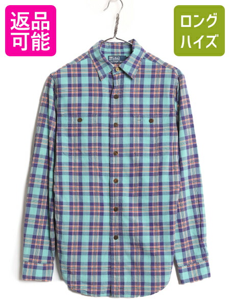 楽天市場】90s オールド □ POLO ポロ ラルフローレン チェック シルク