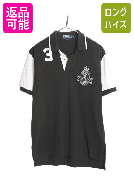 楽天市場】90s 人気 黒 □ POLO ポロ ラルフローレン ポケット付き