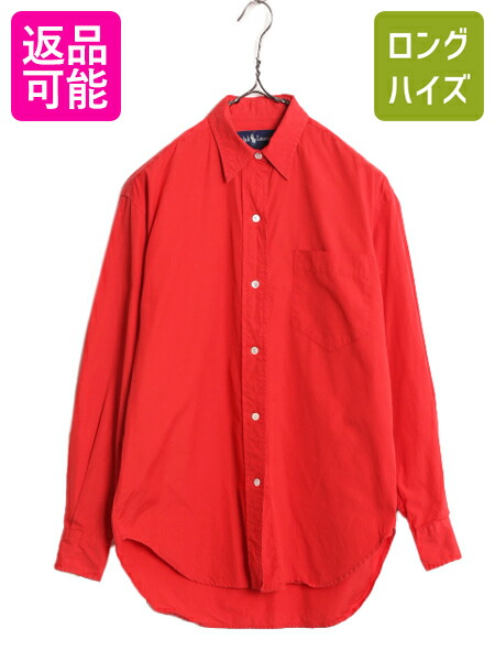 POLO RALPH LAUREN(ポロラルフローレン) 鹿の子 ボタンダウンシャツ レディース  XL 中古 古着 0406 楽天市場】【8/6 最大半額SALE&ポイント5倍!!】 □返品不可