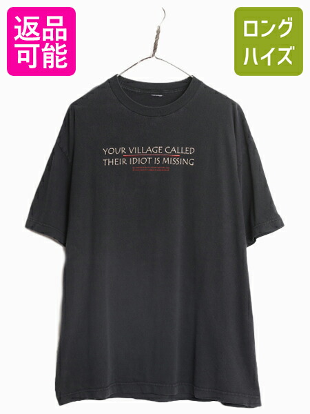 楽天市場】90s USA製 ☆ メッセージ プリント Tシャツ メンズ XL