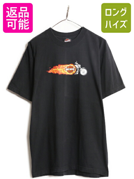 楽天市場】00s USA製 ハーレー ダビッドソン 両面 プリント Tシャツ 