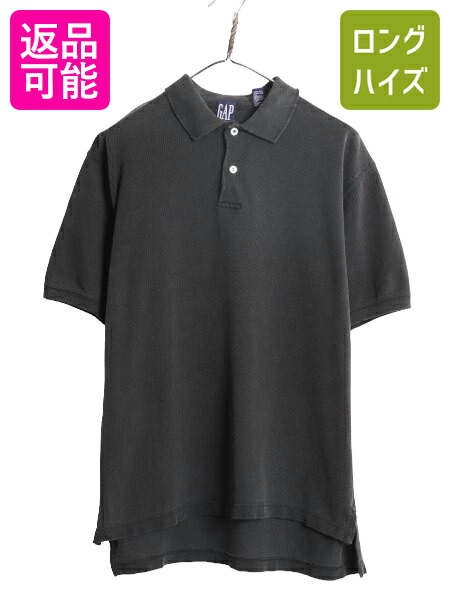 楽天市場】90s □ OLD GAP 7分袖 ポロシャツ ( メンズ M ) 90年代