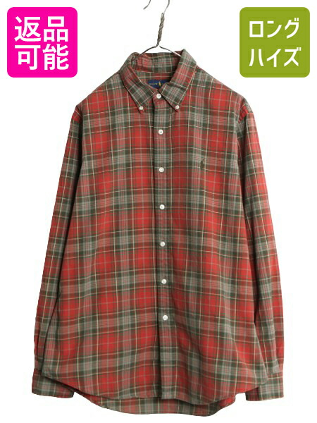 楽天市場】復刻 ポロカントリー ラルフローレン チェック ループ留め