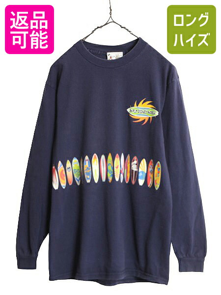 楽天市場】90s USA製 ランズエンド ポケット付き ボーダー 長袖