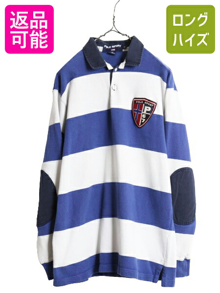 楽天市場】90s ポロ ラルフローレン ボーダー 長袖 ラガー 楽天市場】90s ポロ ラルフローレン ボーダー 長袖 ラガー