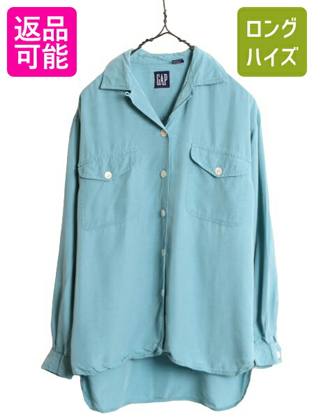 楽天市場】90s □ OLD GAP チェック オープンカラー コットン