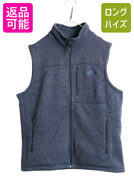 Wilson ベスト　刺繍ロゴ　フルジップ　裏フリース　ネイビー　古着　VT1 Wilson ベスト 刺繍ロゴ フルジップ 裏フリース ネイビー 古着