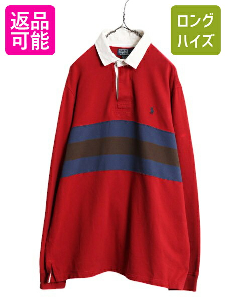 楽天市場】90s ポロ ラルフローレン スウェット ラガーシャツ メンズ M