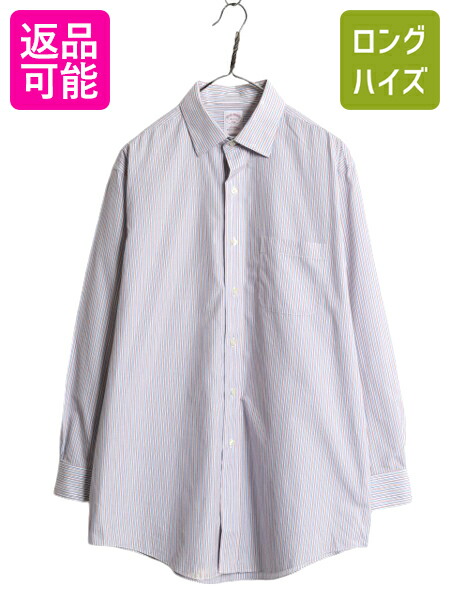 【新品　未使用　タグ付】ブルックスブラザーズ　長袖　ドレス(カジュアル)シャツ 楽天市場】BROOKS BROTHERS ブルックスブラザーズ シャツ サイズ