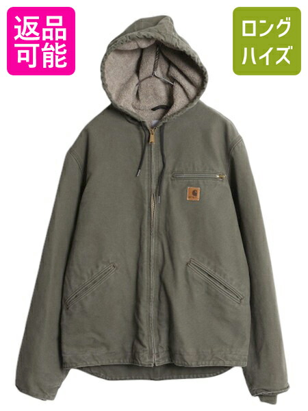 楽天市場】US企画 カーハート アクティブ ジャケット メンズ S / 古着 CARHARTT ダック パーカー 中綿 キルティング ライナー ワーク  フルジップ 企業| 中古 日本未発売 企業物 ジャンパー ワークジャケット アクティブジャケット フード ジップパーカー ジップアップ ...