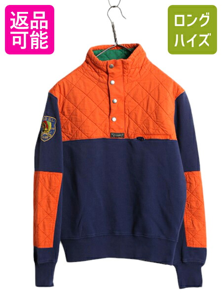 楽天市場】90s ポロ ラルフローレン ボーダー ハーフジップ