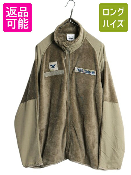 10年製 米軍実物 ECWCS GEN3 フルジップ 毛長 フリース ジャケット LARGE REGULAR / 古着 POLARTEC ミリタリー 軍物 レベル3 ジャンパー 緑 お得なクーポン配布中!】 10年製 米軍実物 ECWCS GEN3