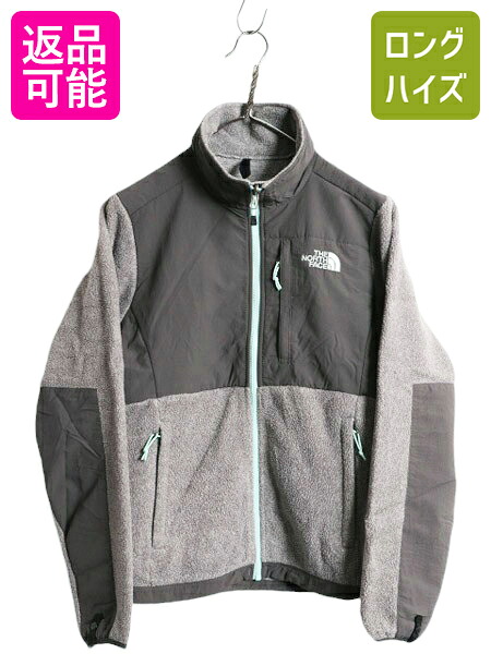 ノースフェイス デナリ ジャケット レディース XS / The North Face DENALI アウトドア フリース ナイロン ブルゾン フルジップ ツートン| 古着 中古 ノース フリースジャケット デナリジャケット ジャンパー ハイネック ポーラテック ワンポイント ロゴ刺繍 アメカジ USED｜古着ヴィンテージショップLong his