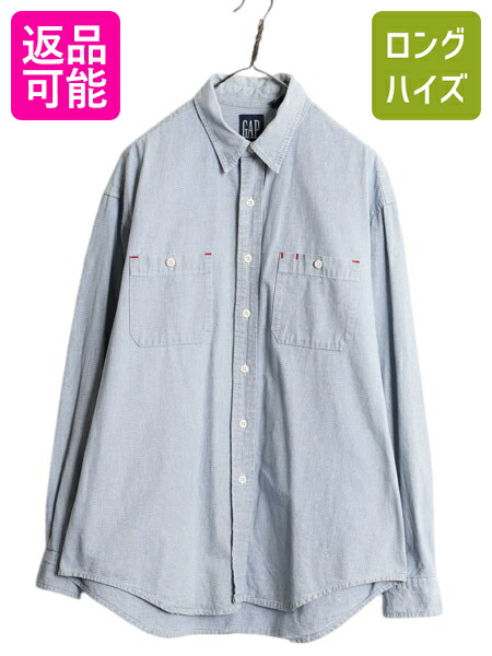 貴重◎　old gap オープンカラーシャツ　ブラック　Ｌ usa 新品 USA製 CALTOP Open Collar L/S Shirts (BLACK) キャル