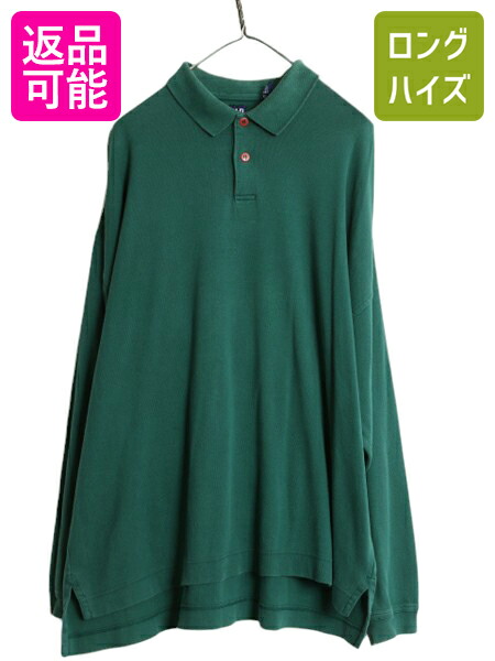 楽天市場】90s □ OLD GAP 7分袖 ポロシャツ ( メンズ M ) 90年代