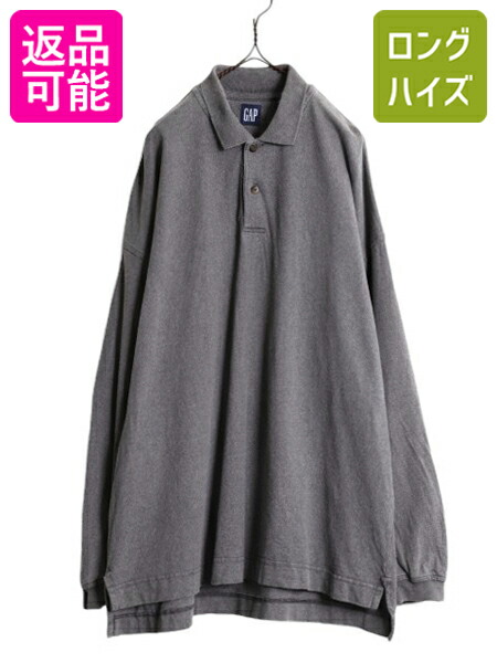 楽天市場】90s OLD GAP 長袖 ポロシャツ メンズ XL 古着 オールド
