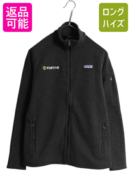 極美品 古着 00's パタゴニア エッセンシャル ジャケット 黒 フルジップ z-nvd25y24n04y2836.jpg