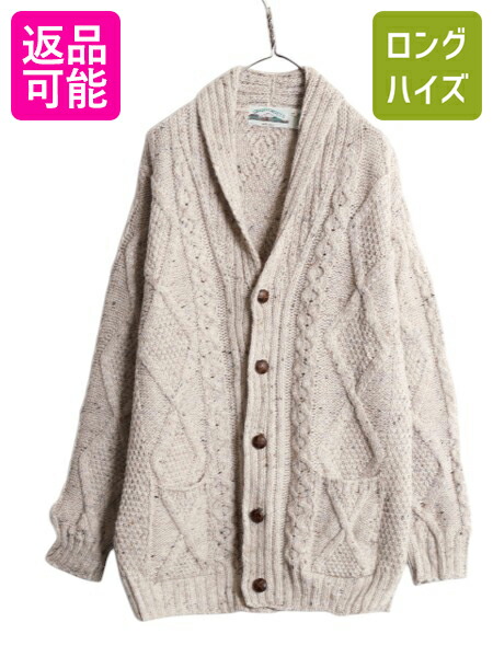 楽天市場】アイルランド製 aran crafts ウール フィッシャーマン