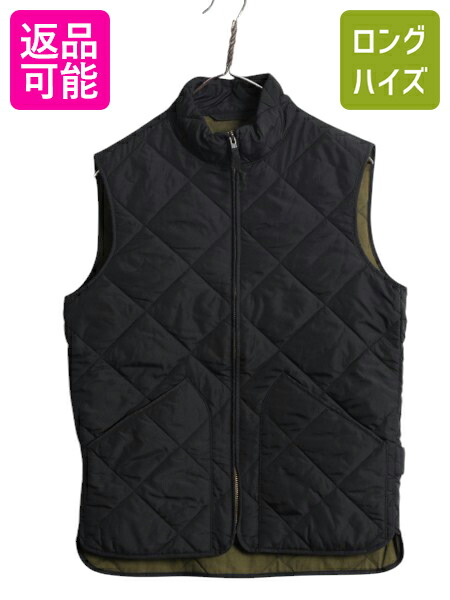 70s 80s USA製 Big smith 中綿入り ナイロンベスト 黒 70s 80s USA製 Big smith 中綿入り ナイロンベスト 黒