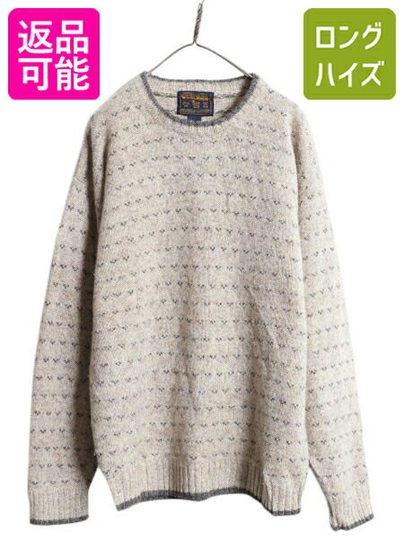 楽天市場】90s ウールリッチ バーズアイ ニット セーター メンズ L