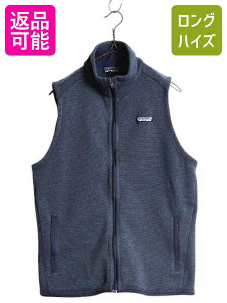 試着のみ★パタゴニア　ベターセーター　ベスト　　　裏起毛　Mサイズ　ネイビー　紺 試着のみ☆パタゴニア ベターセーター ベスト 裏起毛 Mサイズ ネイビー