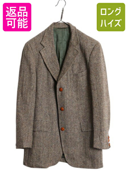 楽天市場】70s ハリスツイード ノーフォーク ジャケット メンズ