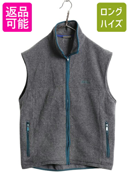 USA製 ビンテージ 80s エルエルビーン ナイロン ベスト 裏フリース 楽天市場】80s USA製 ビンテージ □ LLBEAN 裏 フリース フルジップ
