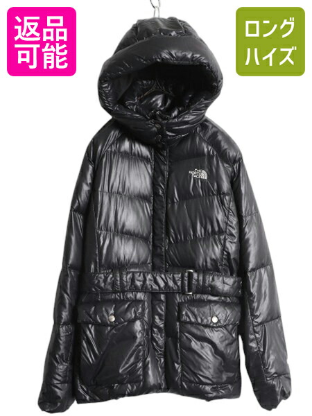 ノースフェイス 600フィル ロング ダウンジャケット コート 古着 THE NORTH FACE - ノースフェイス ロング ダウン コート レディース S