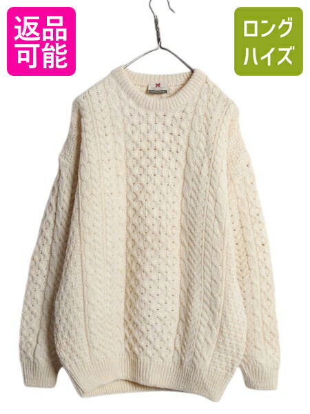 楽天市場】アイルランド製 aran crafts タートルネック
