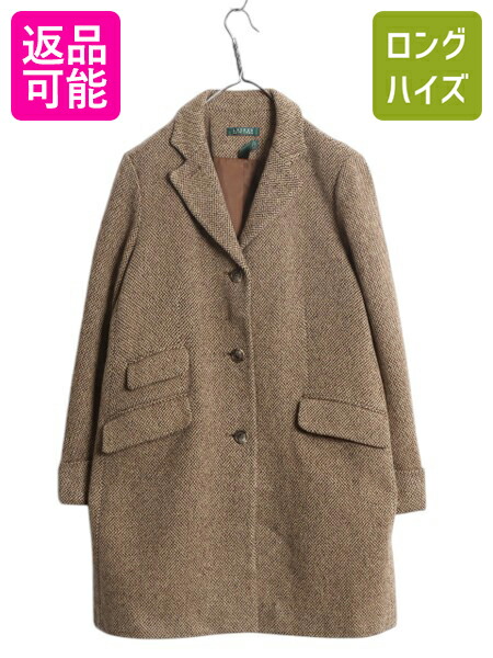 楽天市場】デニム&サプライ ラルフローレン ツイード Pコート メンズ