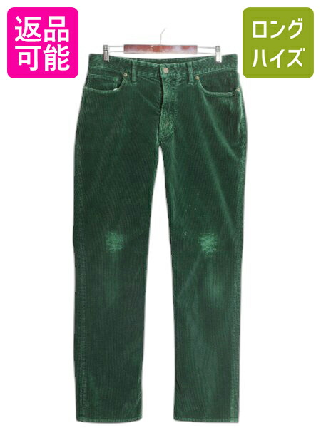 楽天市場】90s ポロ ラルフローレン 細畝 コーデュロイ パンツ メンズ