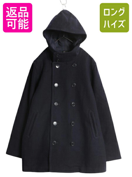 ポロバイラルフローレン ウールハーフコート メンズXL 古着 Polo