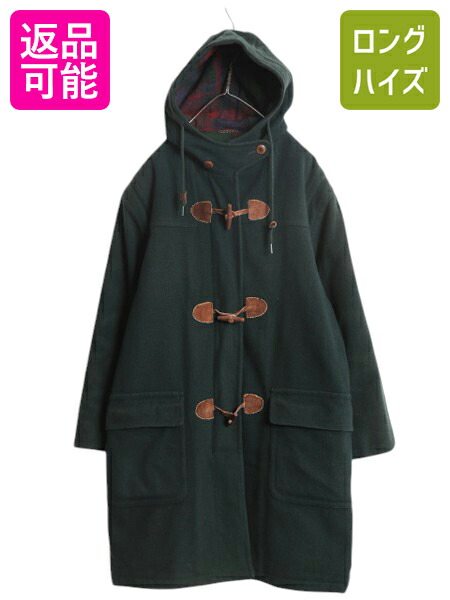 モンゴメリー　ダッフルコート　Tibbett チェック　ウール　イングランド 楽天市場】~80's ビンテージ イングランド製 □ モンゴメリー