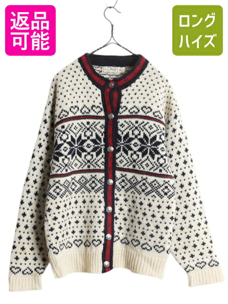 楽天市場】80s USA製 ビンテージ □ ALPS フェアアイル 総柄 毛長