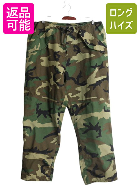 鬼レア品M-R 米軍実物 2004年 ECWCS ゴアテックス パンツ3C迷彩 楽天市場】90s □ 93年製 米軍実物 ウッドランド カモ 迷彩