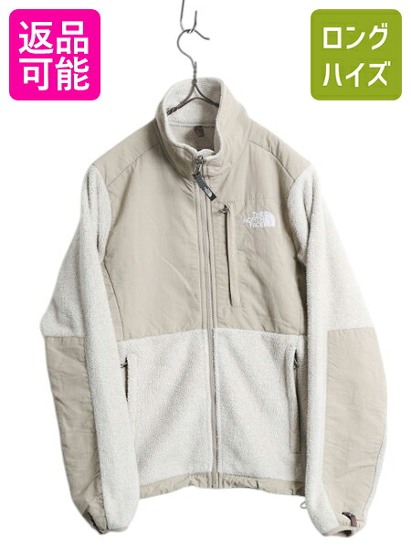 ノースフェイス デナリ ジャケット レディース XS / The North Face DENALI フリース ナイロン ブルゾン フルジップ ツートン アウトドア| 古着 中古 フリースジャケット デナリジャケット ジップアップ ジャンパー ポーラテック ジップインジップ ロゴ刺繍 アメカジ USED｜古着ヴィンテージショップLong his
