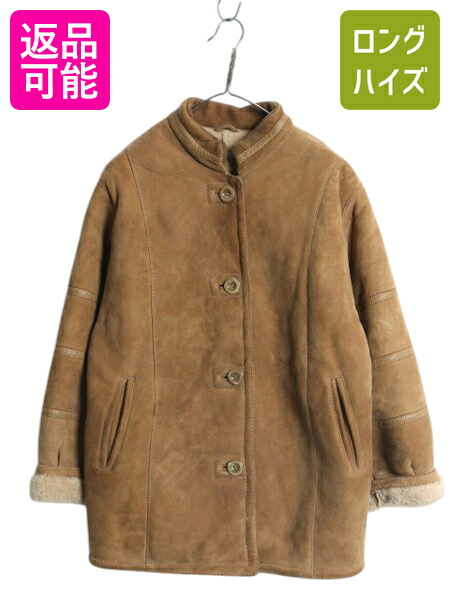 楽天市場】70s USA製 LAKELAND 中綿 本革 スエード レザー ボア