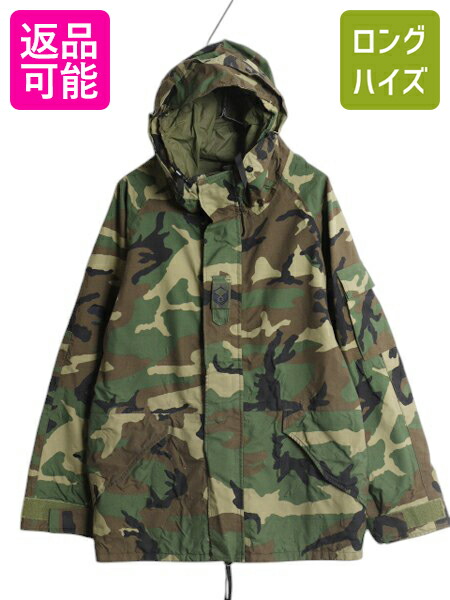 楽天市場】90s 97年製 USMC 米軍実物 ECWCS ゴアテックス ウッドランド