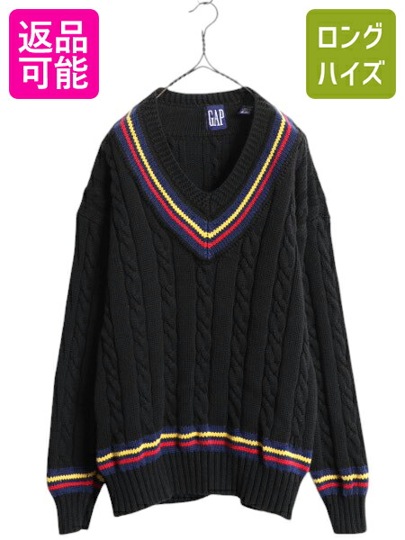 OLD GAP オールドギャップ カーディガン 黃/緑 L 旧タグ 90's OLD GAP オールドギャップ カーディガン 黃/緑 L 旧タグ 90's OLD GAP