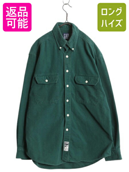 90s 希少 OLD GAP シャツ M オールドギャップ 紺タグ ストライプ 90s 【OLD GAP】 オールドギャップ gap denim ストライプ シャツ