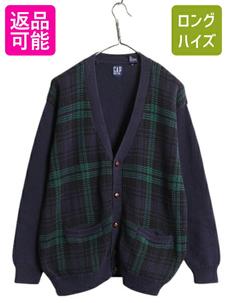楽天市場】90s □ OLD GAP スウェット カーディガン ( メンズ M