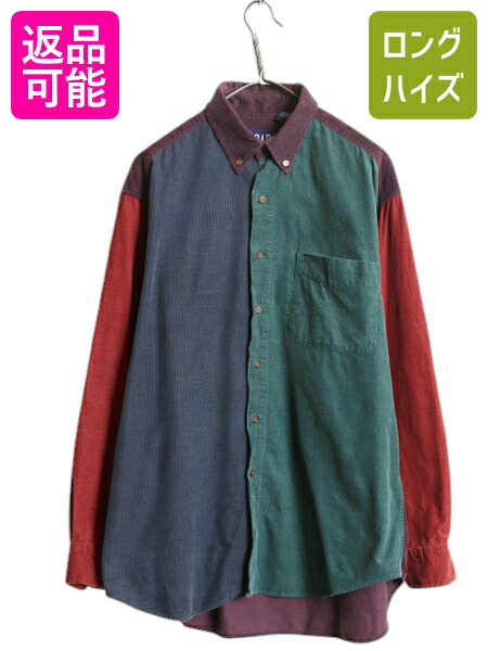 90s 希少 OLD GAP シャツ M オールドギャップ 紺タグ ストライプ 90s 【OLD GAP】 オールドギャップ gap denim ストライプ シャツ