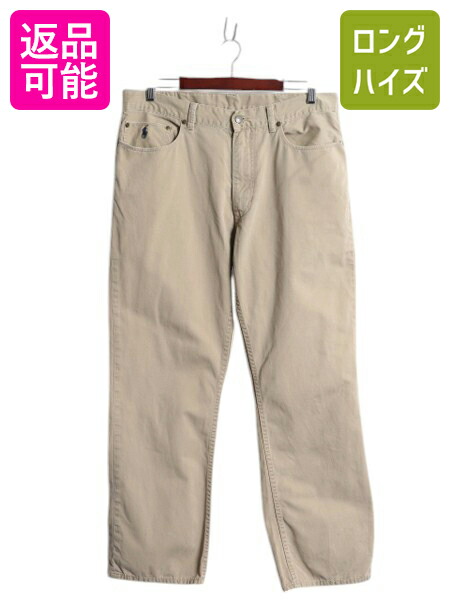 楽天市場】90s USA製 初期 ラルフローレン コットン チノ パンツ