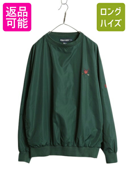 Polo Ralph Lauren 90s プルオーバー　ナイロンジャケット 90s USA製 ポロ ラルフローレン プルオーバーナイロンジャケット