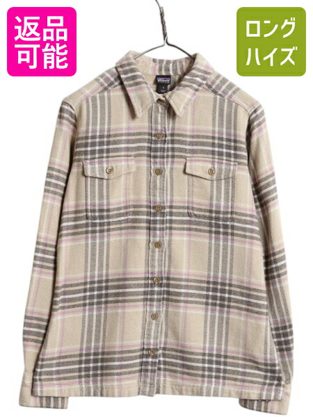 楽天市場】パタゴニア チェック 長袖 フランネル シャツ メンズ M
